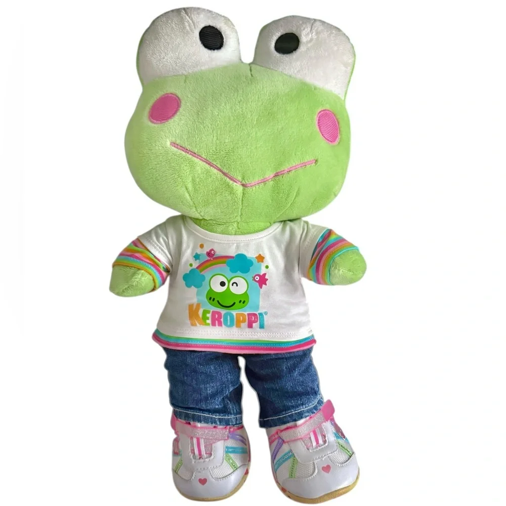Build A Bear 2010 Sanrio Keroppi Plush & extra outfit